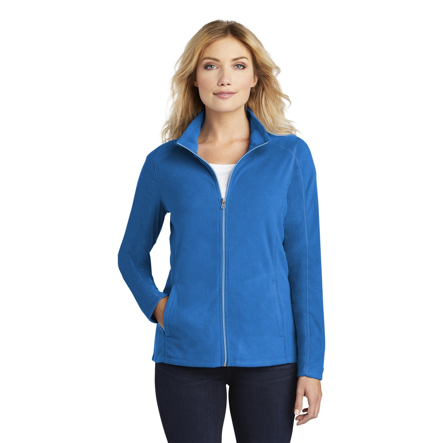 Port Authority-Port Authority® Women's Microfleece Jacket. L223-MedTech-3